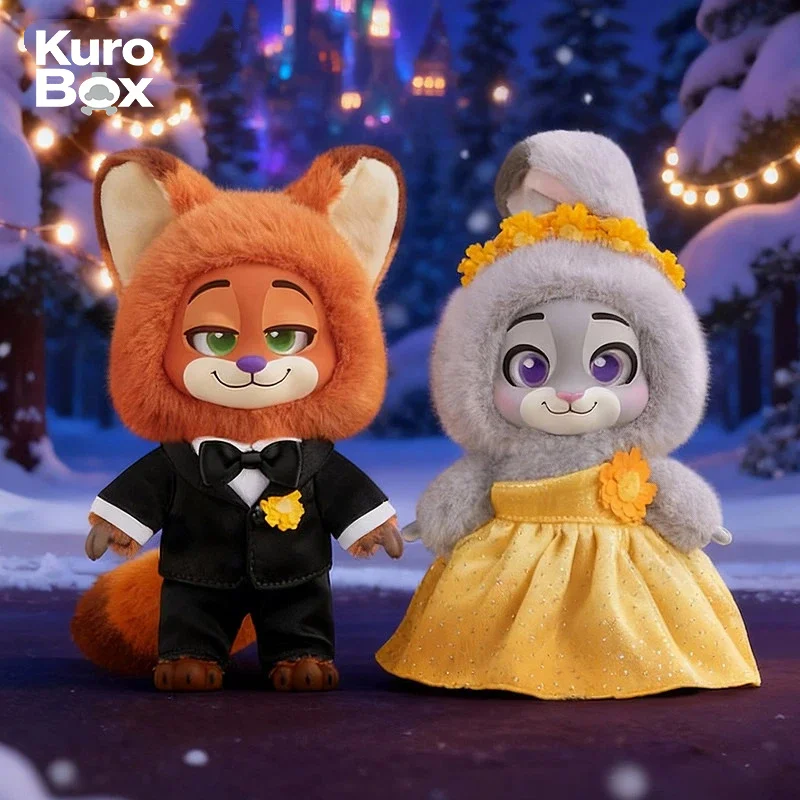 

Disney Zootopia New Journey Plush Blind Box Judy Hopps Nick Wilde Movie Collectible Pendant Figure Toy Gift for Girls Fans