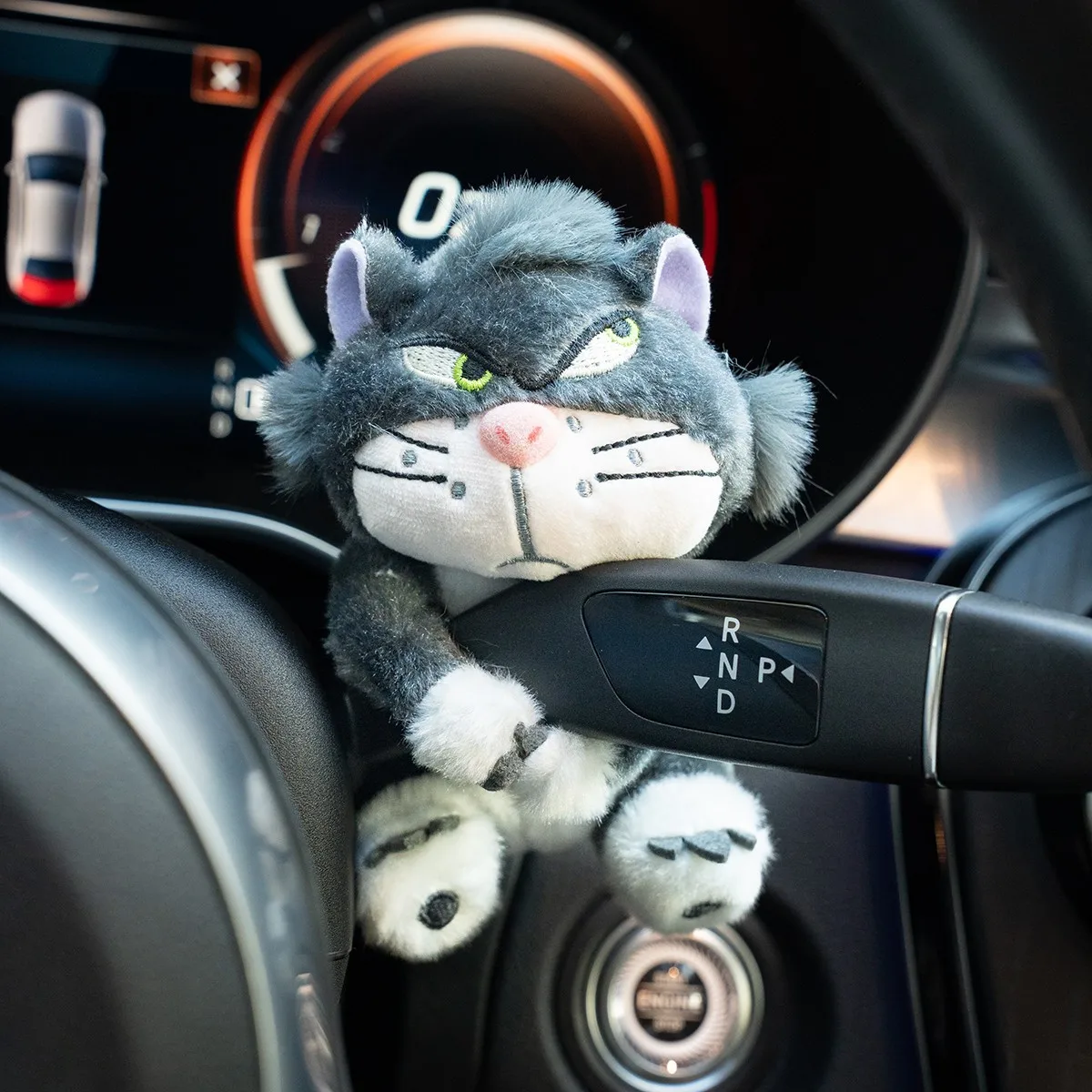 Leuke Kat Pluche Pop Auto Ruitenwisser Decoraties Thuis Bureau Ornament Creatief Cadeau Woondecoratie Accessoires