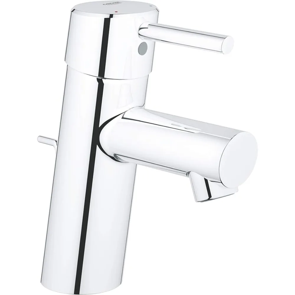 

Bathroom Faucet, Single Hole Single Handle S Size Bathroom Faucet 1.2 GPM, Bathroom Faucet ， With Drain，S-Size