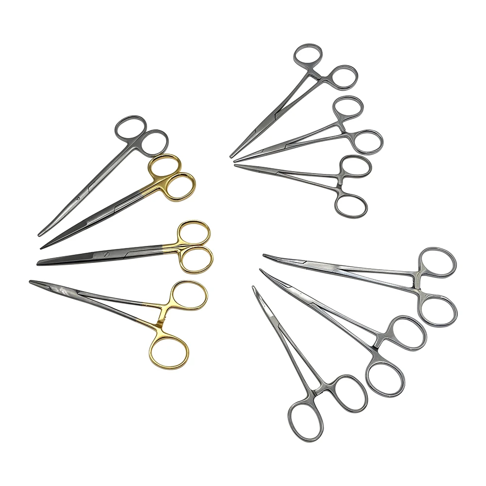 Animal Ovariectomy Spay Kit Ovary Ligation Set Sterilization Tool with Box Stainless Steel Pet Ovarian Surgical Instruments
