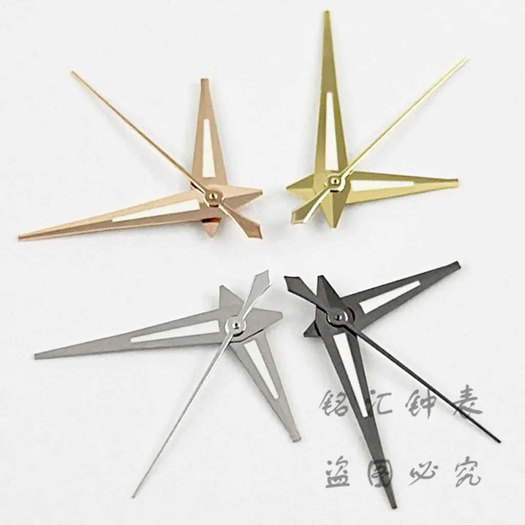 NH35 Hand Rose Gold Silber Gun Gold Uhr Hände C3 Starke Grün Leuchtende Für NH34 NH35 NH36 4R35 4R36 Bewegungen Uhren Zeiger