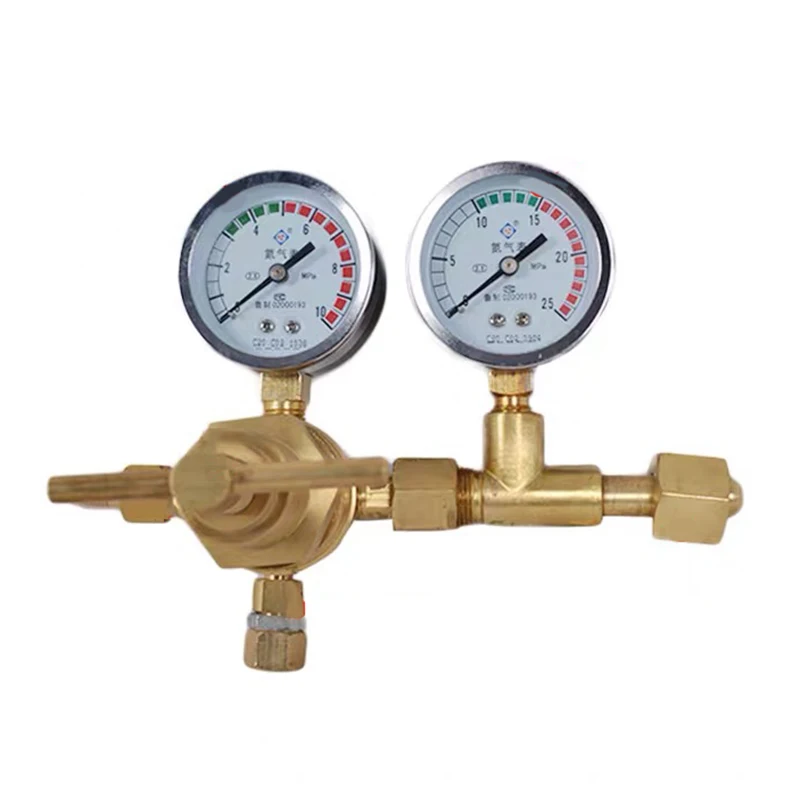 

Nitrogen Pressure Gauge Nitrogen Pressure Gauge All Copper Nitrogen Bottle Pressure Reducing Valve Nitrogen Pressure Gauge