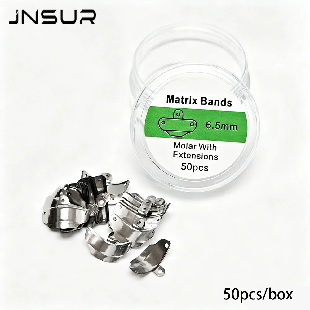 JNSUR Dental-Sektionalmatrizenbänder, M4 Split-Typ perforiertes Vorder- und Backenzahn-Formungssystem, Materialien für die restaurative Zahnmedizin – Detail 5