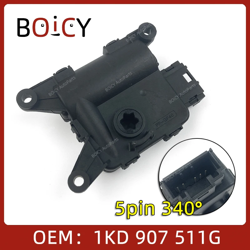Silnik siłownika klapki nagrzewnicy klimatyzacji BOICY do Golfa Passata CC Tiguan A3 Q3 Superb Ateca 1KD 907511 G 3C 0907511 A 3C 0907511 Q