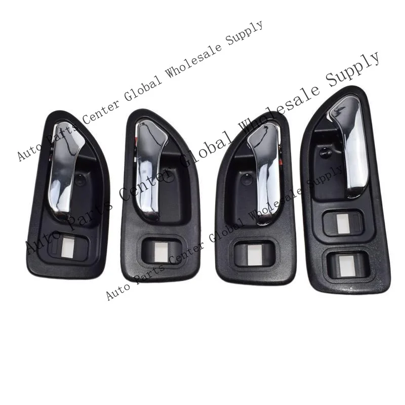 L+ Black Interior Door Handle Front /Rear LH /RH For Honda Accord 72165SV4A02ZC