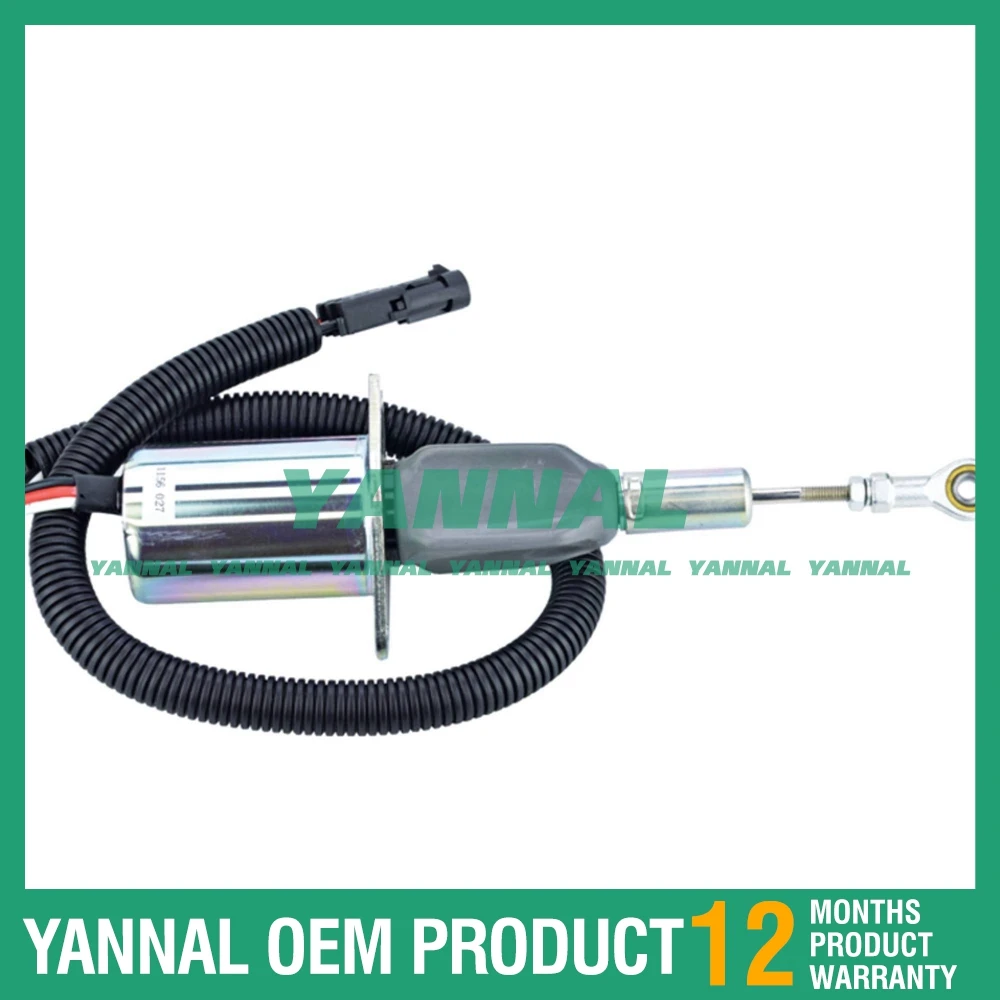 1-year warranty For Holland Combine TX34 TX62 TX63 TX64 Fuel Stop Solenoid 82850507