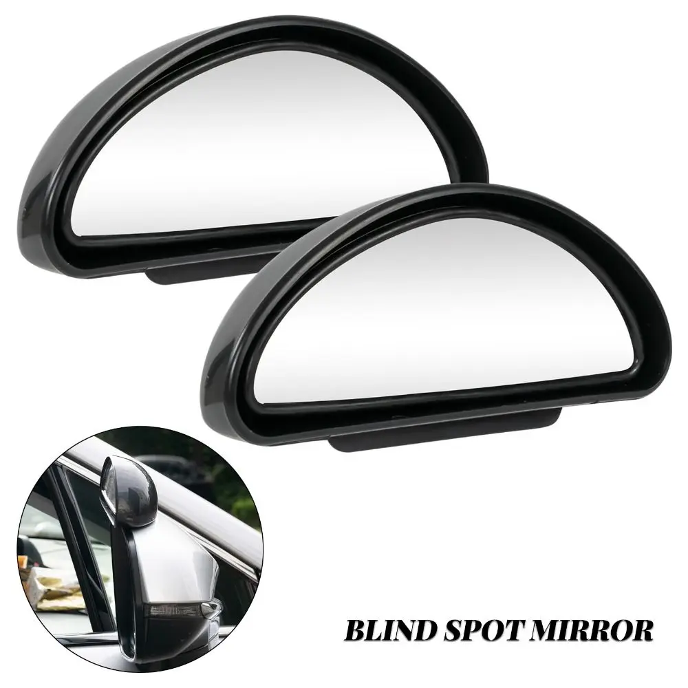 Parking Rear View Car Blind Spot Mirror HD Glass Wide Angle Car Side Mirror Adjustable Degree With ABS Housing Rear View Mirror