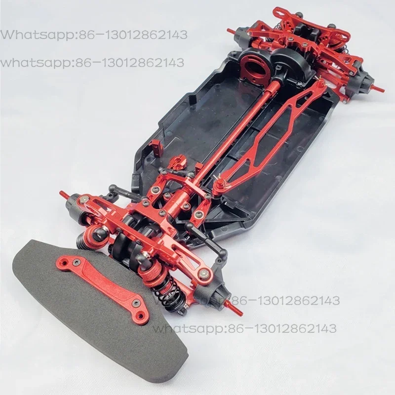 Metal TT02 4WD 1/10 Touring Car On-Road Drift RC Car Frame Kit Chassis