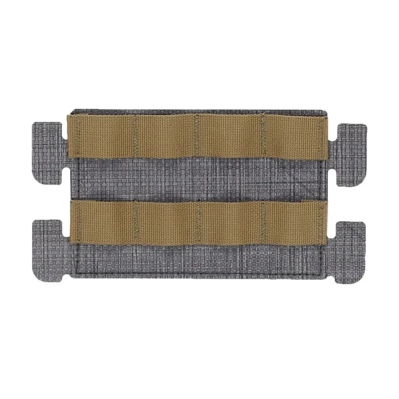 Gilet tactique panneau d'administration Airsoft Paintball FCSK gilet Molle panneau d'extension équipement panneau de poitrine en Fiber de carbone accessoire