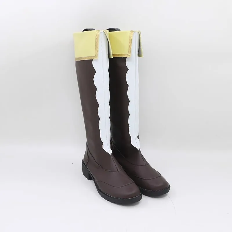 Yu-Gi-Oh! ZEXAL IV Quattro Vetrix Cosplay Costume Shoes Handmade Leather Boots