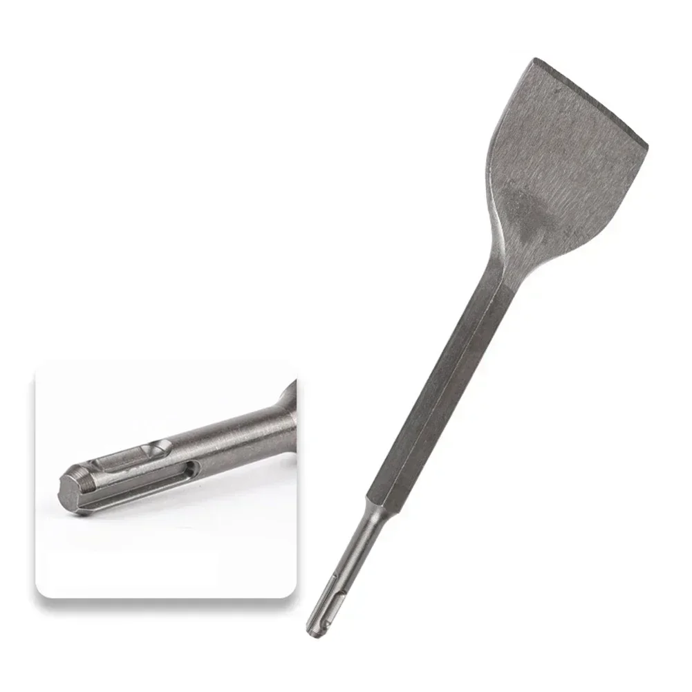 Electric Hammer Drill Bit with Round Shank Chisel for Masonry Work Perfect for Ice and Roofing Material Removal