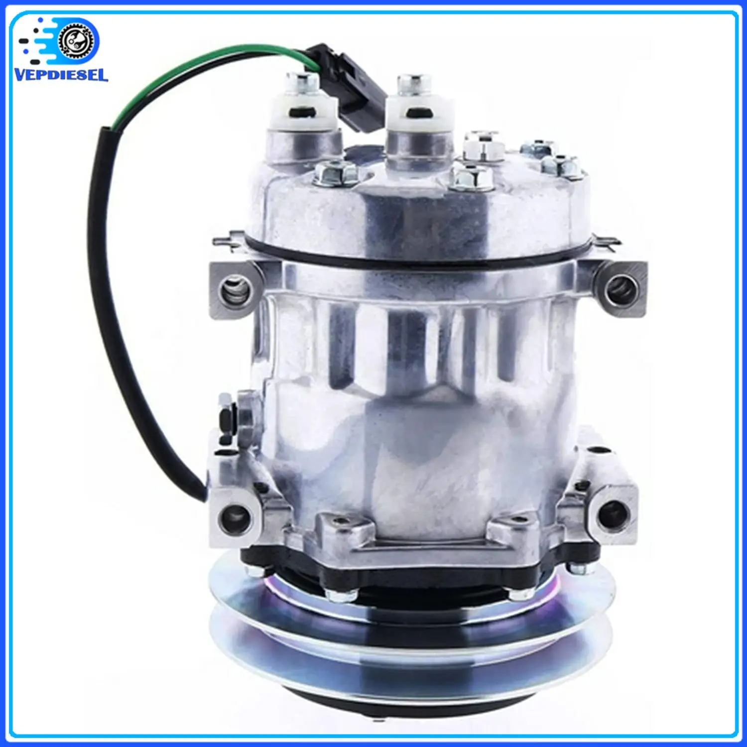 

24V A/C Compressor YX91V00001F1 For Kobelco 140SR ED150-2 SK170 SK330 SK235SR Excavator Parts
