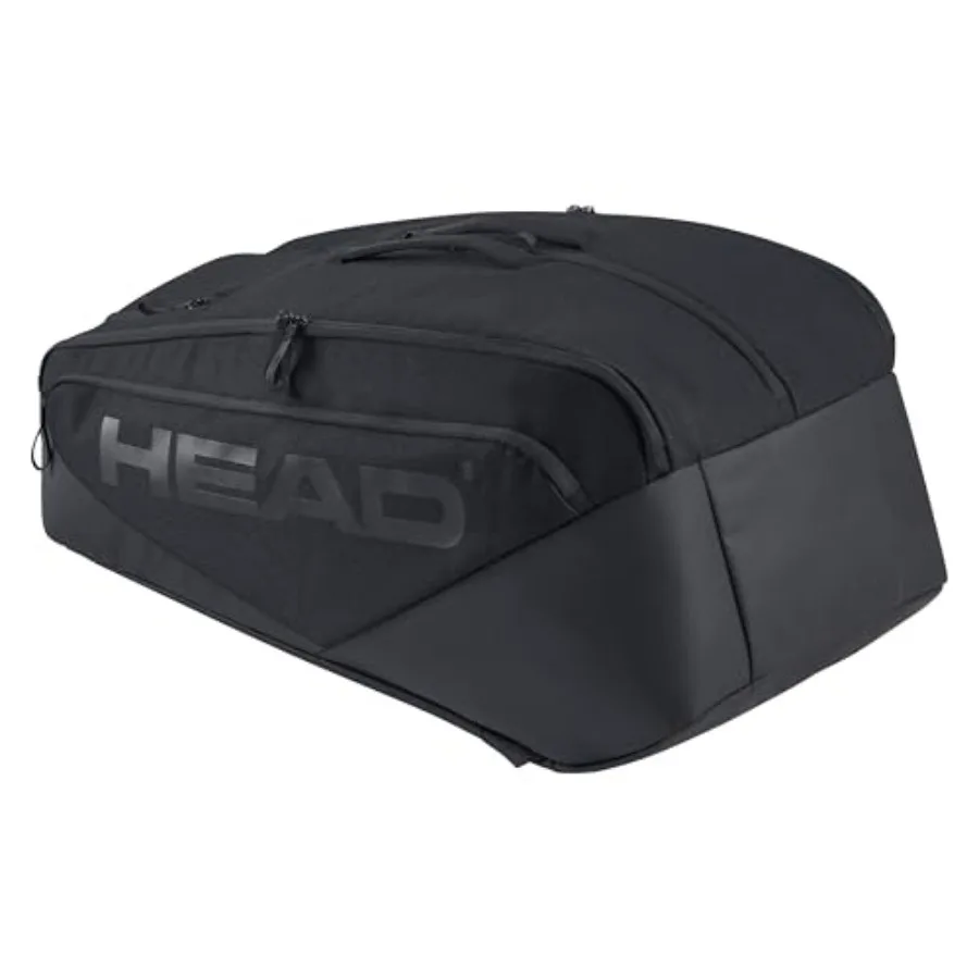 

HEAD Pro X Racquet Bag XL 12R Tennis Bag with Premium Material in Black for Professional Players
