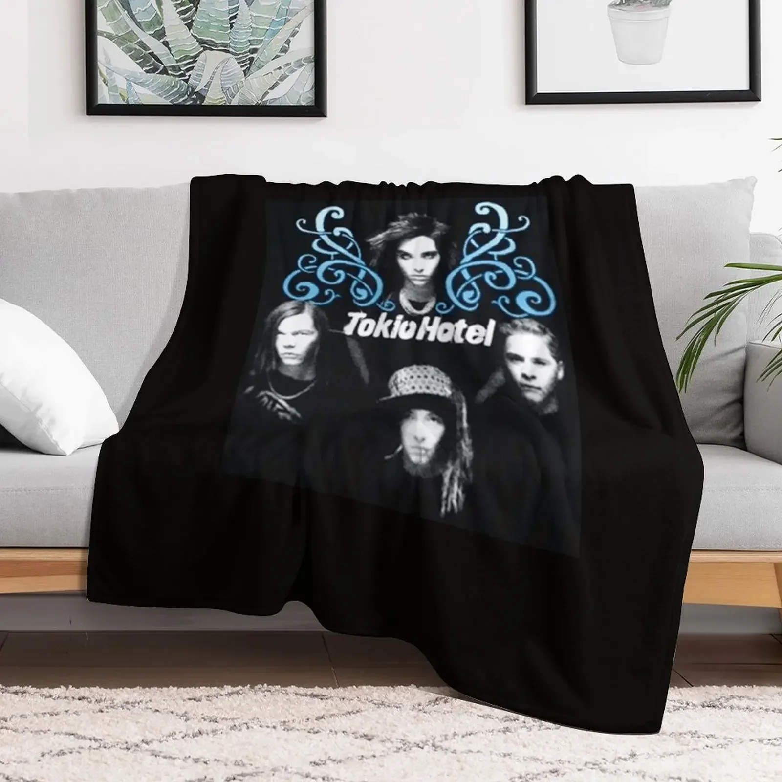 Tokio Hotel Throw Blanket blankets and throws Summer Beautifuls Heavy Blankets