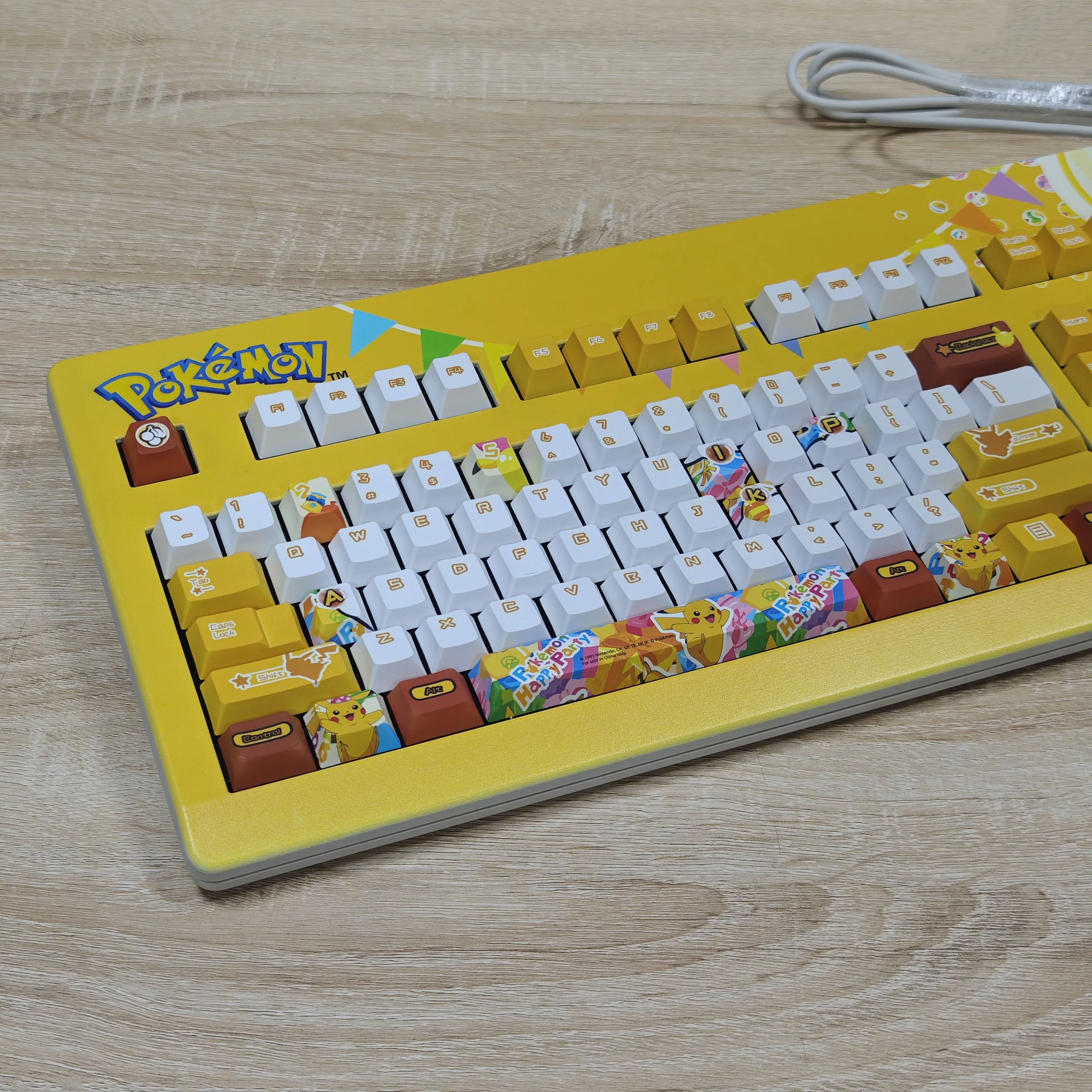 CHERRY G80-3494 Cherry G80-3000/3494 Pokémon 104 Teclado mecânico NKRO para jogos em tamanho real