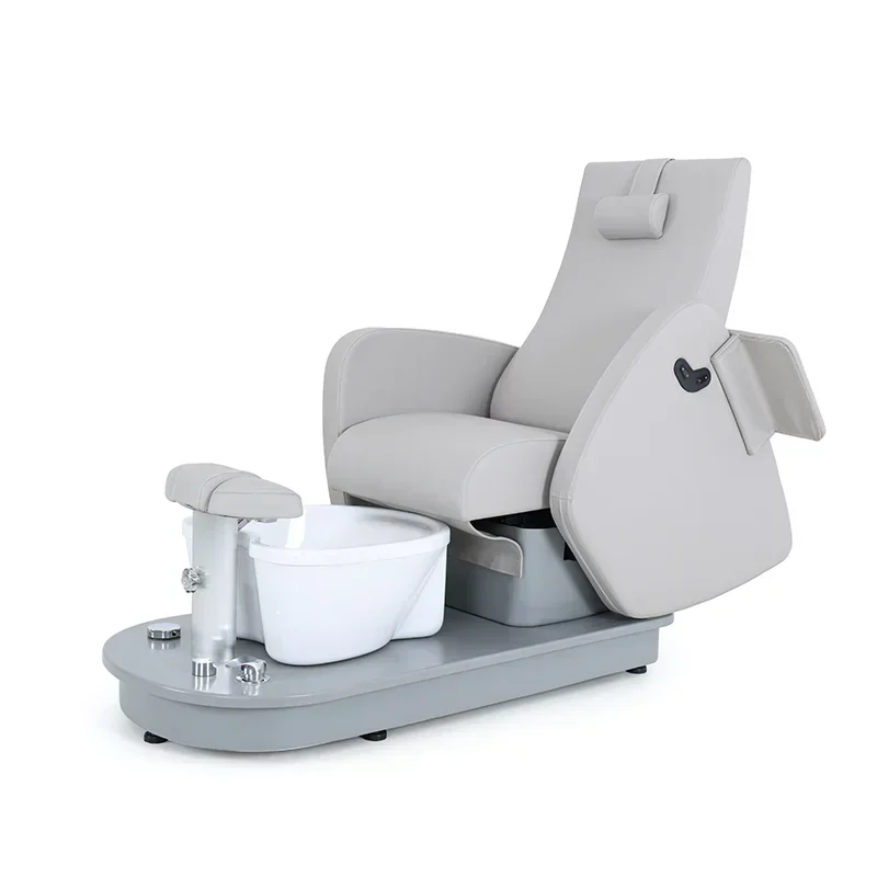 Latest Fashionable Lady Pedicure Chair Spa Water Proof Leather Foot Massage Chair