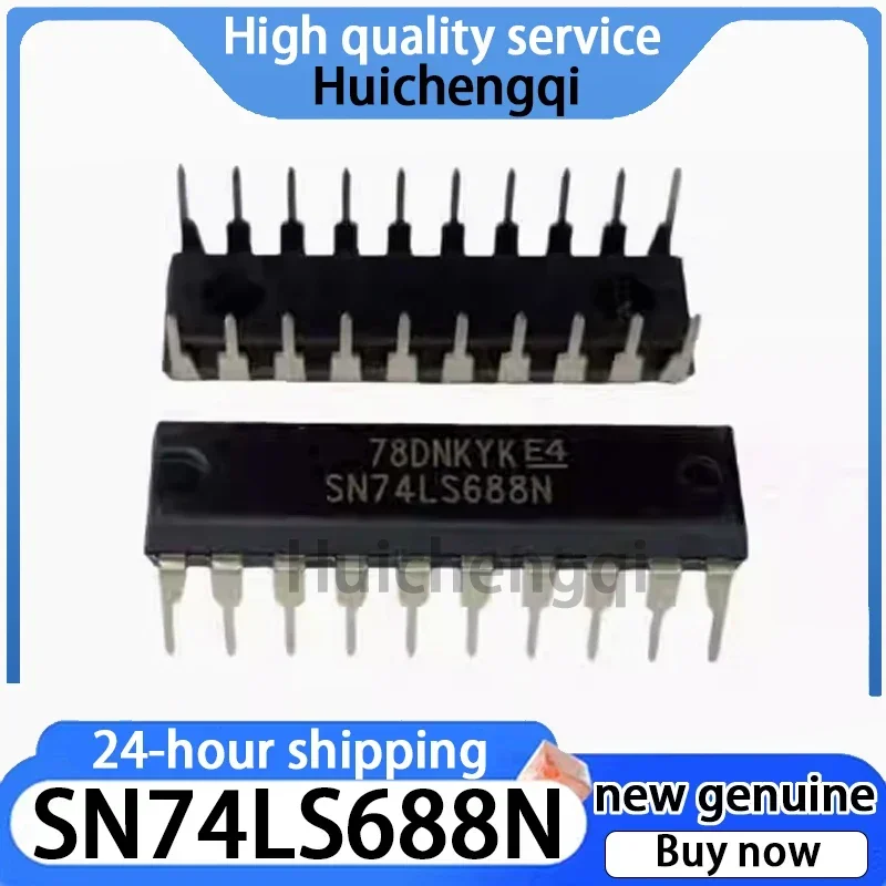 5PCS SN74LS688N Packaged PDIP-20 5V 8-bit Amplitude Comparator