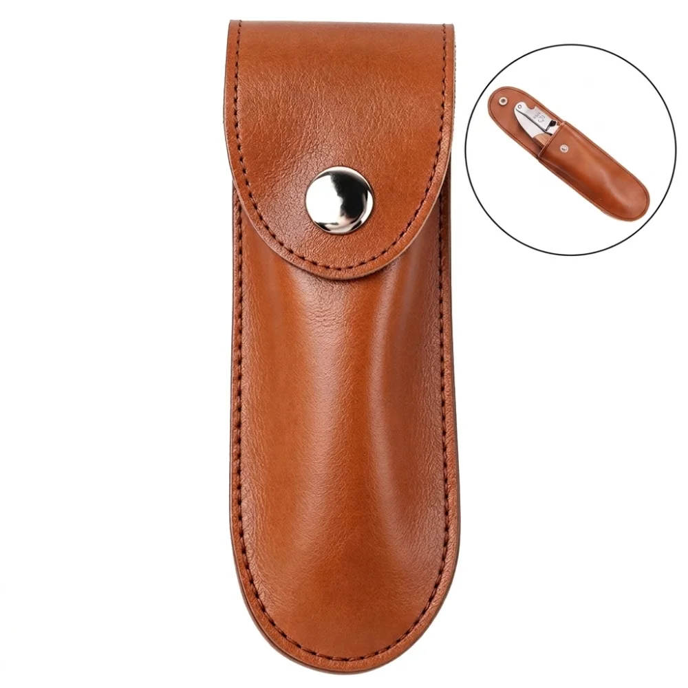 Portable PU Leather Bottle Opener Leather Case Pouch Bag Design Wine Tool Pouch Bottle Opener Sheath Outdoor