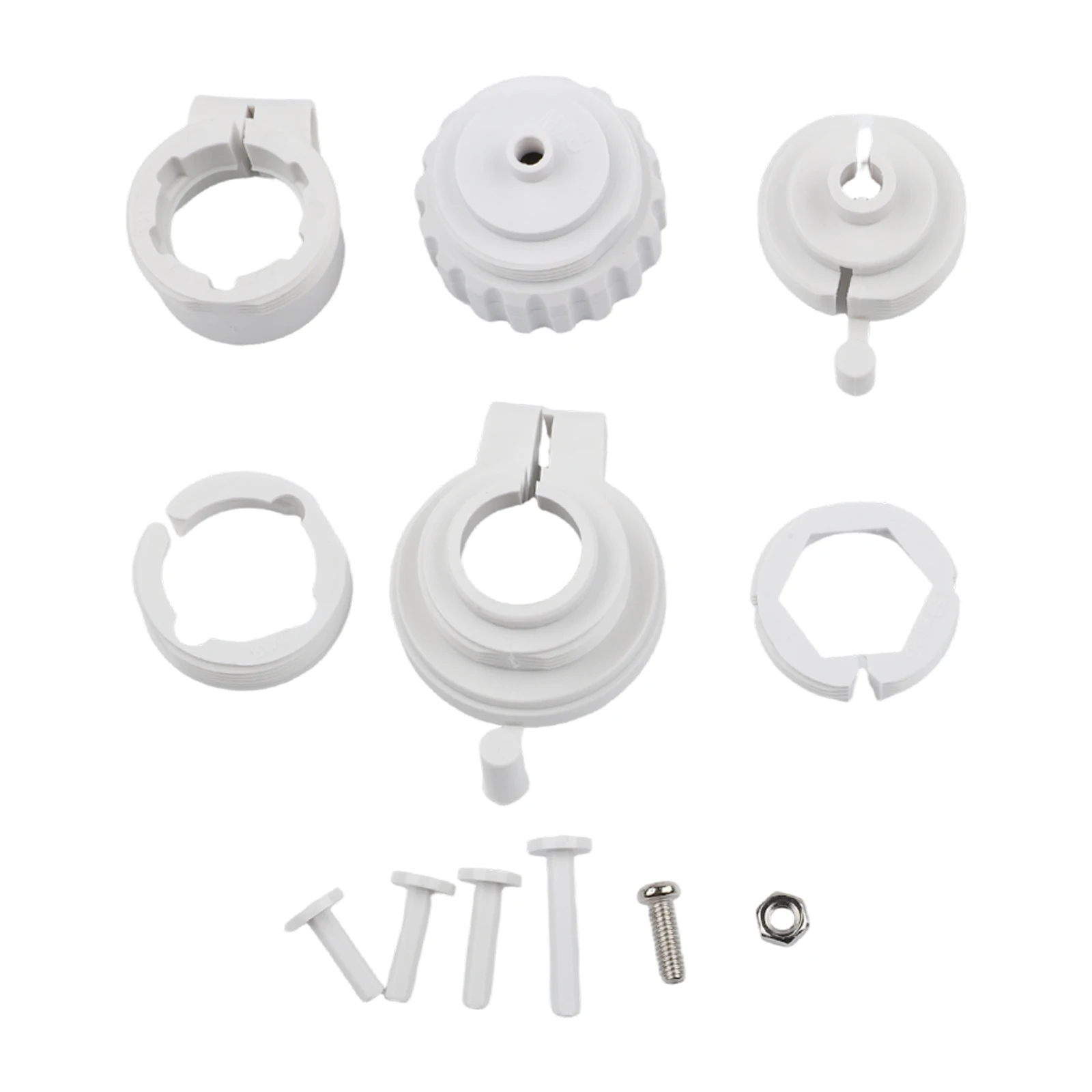 تركيب DIY كما هو موضح أجزاء نظام التدفئة محول صمام التدفئة ترموستات المبرد الإلكتروني مجموعة شاملة من 6 حلقات #6