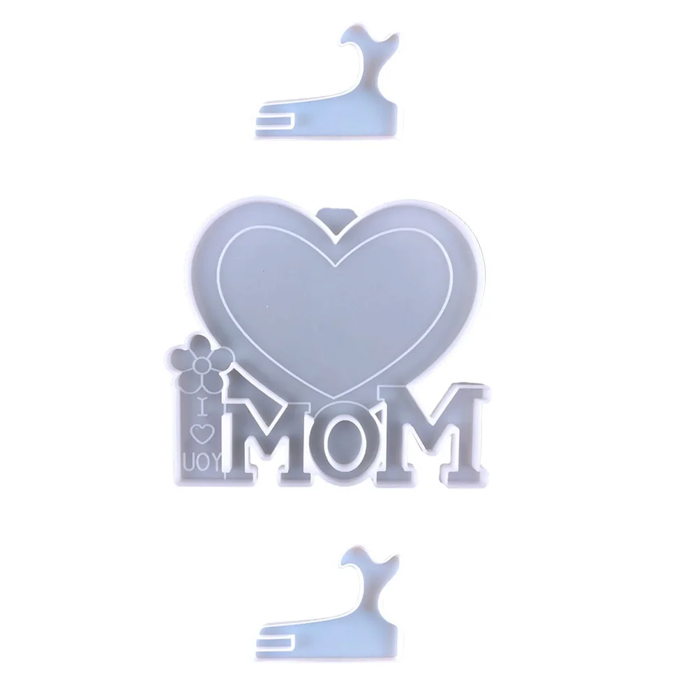 

1 комплект, 1 комплект, силиконовая форма для фоторамки для поделок из эпоксидной смолы, подарок на день матери, инструмент для изготовления ювелирных изделий ручной работы, художественный проект