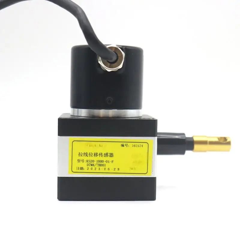 Kaisi KS18-700-025-FLC Draw Wire Displacement Sensor Encoder Cable Extension Position Measuring Linear Scale for Hydraulic