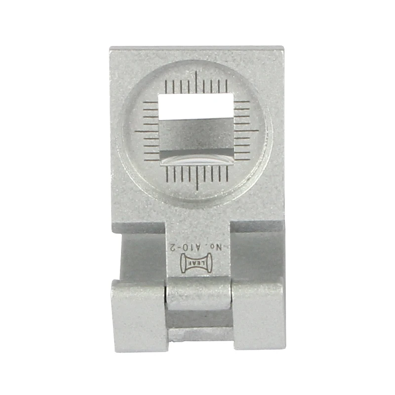 Japanese Linen Tester Magnifier with Reticle Scale Foldable Loupe 6x/8x/10x Magnification or Textile, Jewelry & PCB Inspection