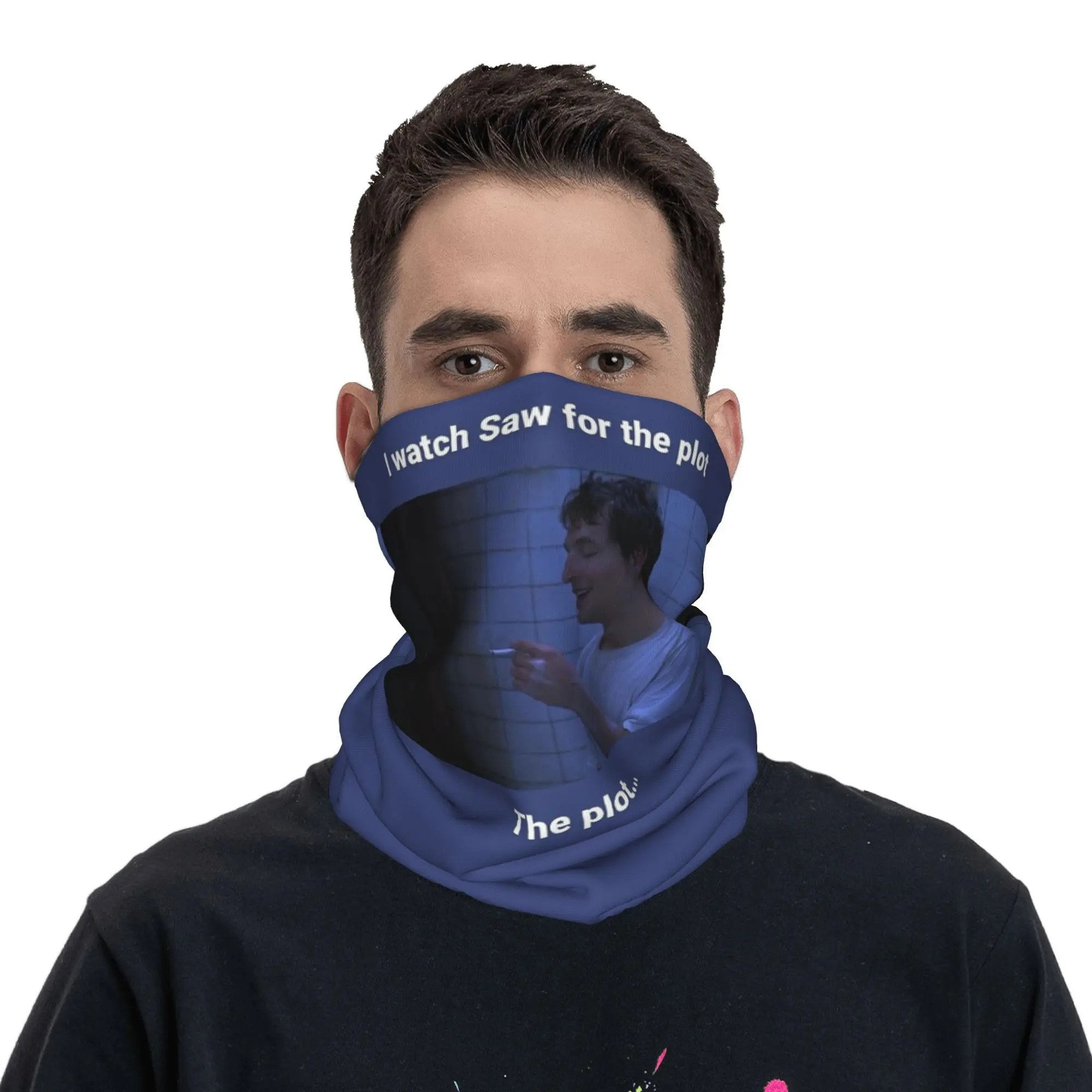 

Adam Stanheight Saw Bandana Neck Gaiter Printed Mask Scarf Multifunction Balaclava Riding Unisex Adult Windproof