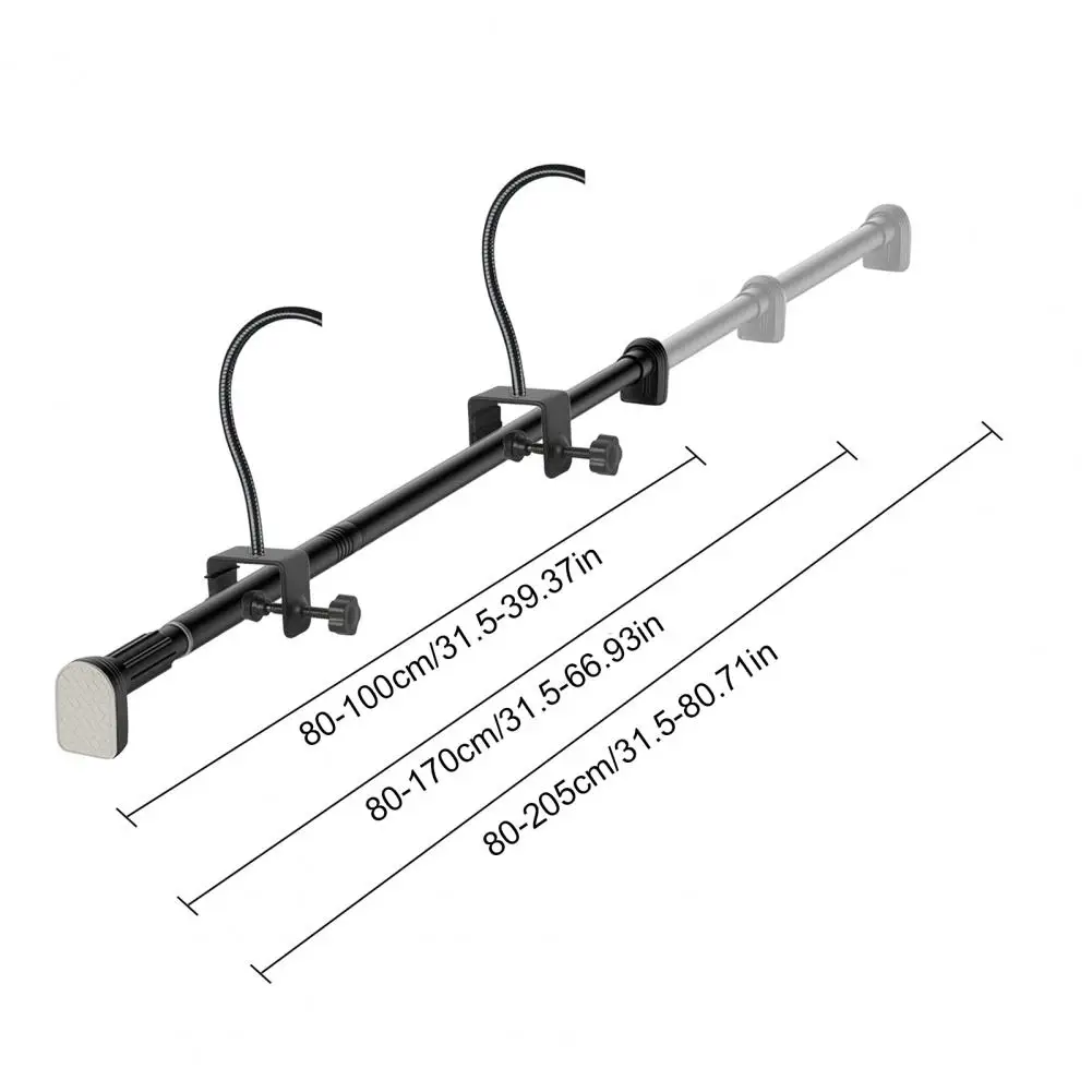 Plant Hanging Rack Adjustable Wall-mounted Plant Rack Adjustable Garland Hanger for Front Door Extendable Metal for Wreaths