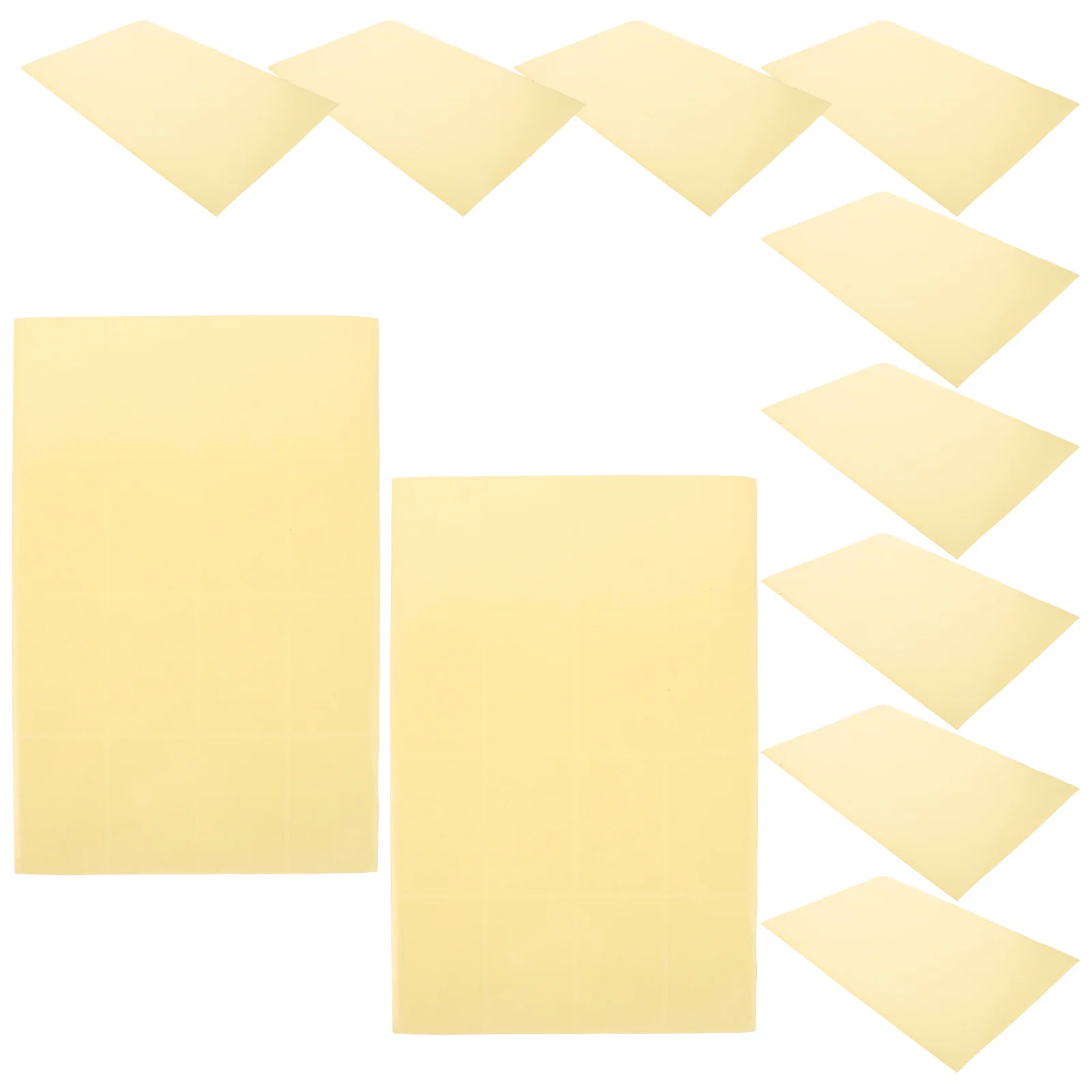 

1000Pcs Waterproof Transparent Rectangle Seal Stickers Clear Adhesive Label Protector for Shipping Package Envelopes