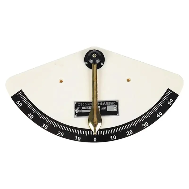 M45K-55-Degree Swing Pendulum Tilt With Accurate Scales Ship Inclinometer For Lifeboats Ship