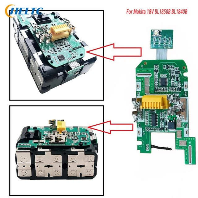 1PCS PCB Circuit Board For Makita 18V 3.0Ah BL1850B BL1840B Lithium Battery Charging Protection Circuit Board Battery Indicator AliExpress 1420