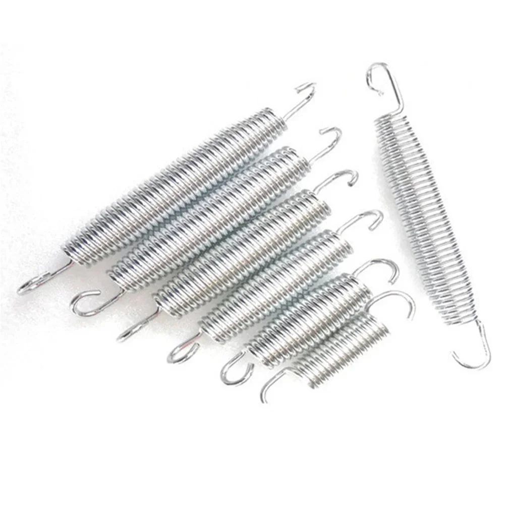 10Pcs Trampoline Springs Springs Stainless Steel Trampoline 10x Galvanised Heavy-Duty Kit No. 70 Carbon Steel Parts