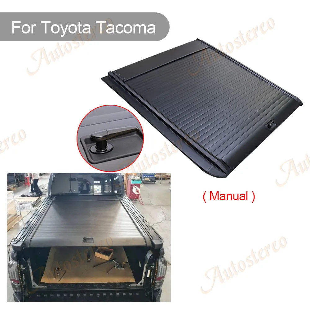 

Pickup Rear Tail Cover For Toyota-Tacoma Car Tailgate Waterproof Truck Auto Electronic Accessories Shutter Tonneau Rear Cover