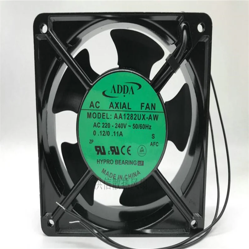 

ADDA AA1282UX-AW AC220-240V 0.12/0.11A 12038 Two-wire cooling fan