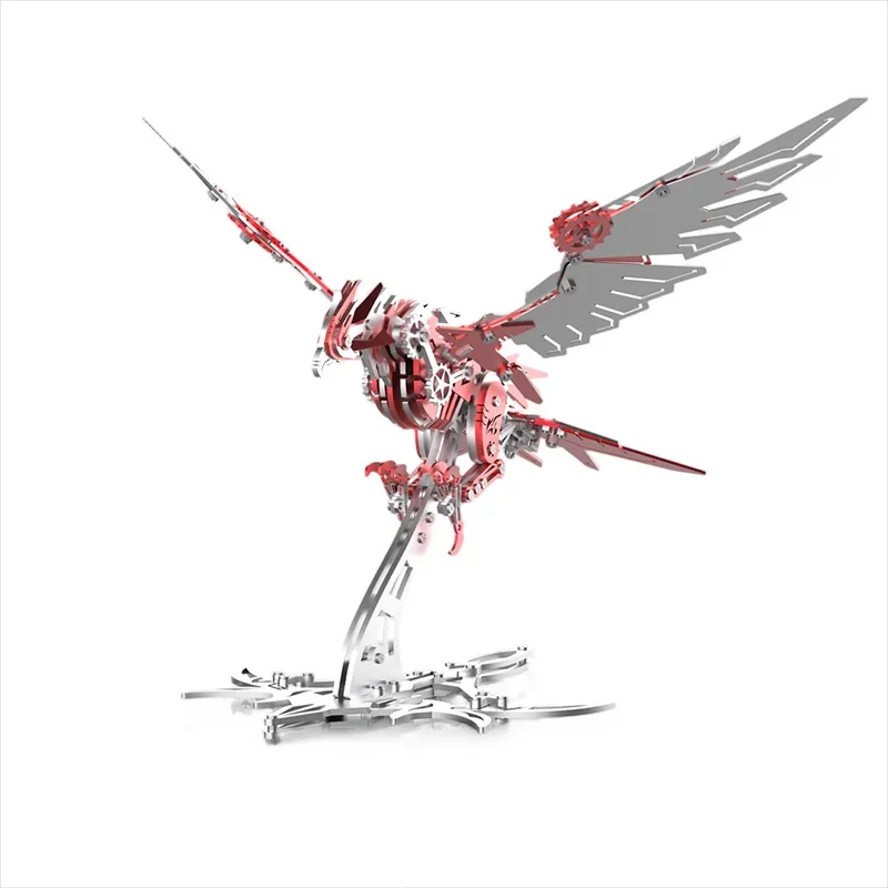 

Набор для сборки металлических моделей для взрослых: Challenge в стиле стимпанк Сокол - 3D-головоломка, механическая инженерная игрушка своими руками, уникальные подарки