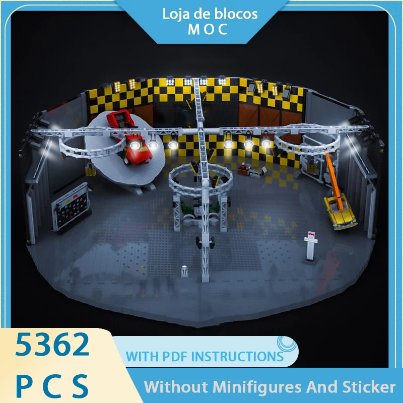 

Exquisite New Product MOC Building Blocks Stereoscopic Model Top Sports Car Studio Technology Modular Children's Toys DIY Set