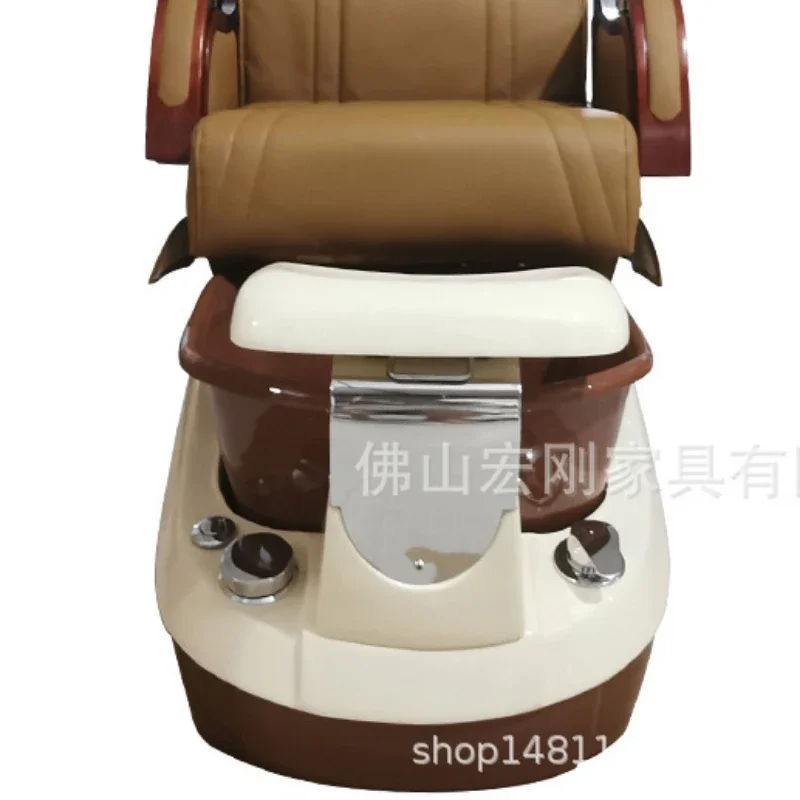 Divano per nail art Poltrona da massaggio elettrica per pediluvio Cura delle mani e dei piedi Sedia multifunzionale per lavaggio dei piedi Cosmetico speciale per salone di ciglia