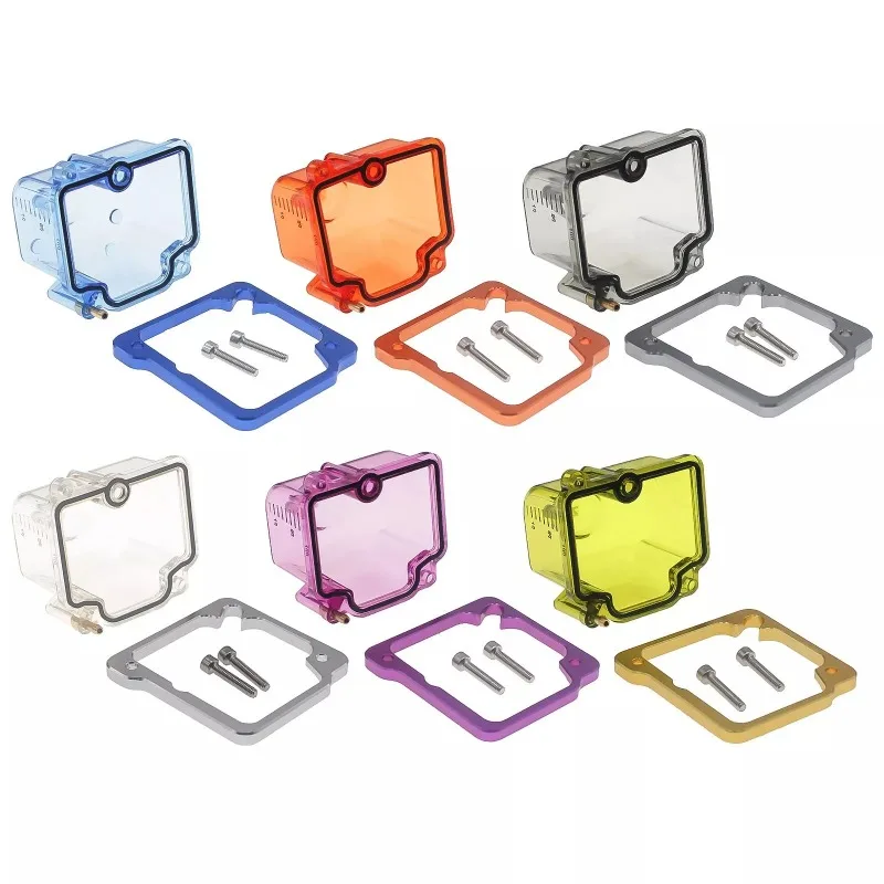 Universal Motorcycle Carburetor Bottom Transparent Float Bowl Lower Cover Bowl For Keihin PWK EVO OKO KOSO 21-34mm Carb