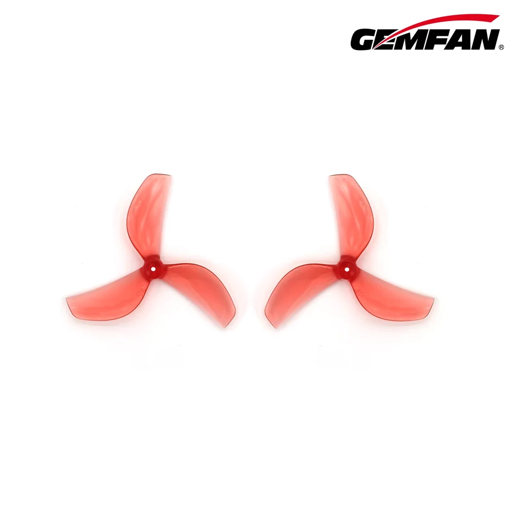 8PCS Gemfan 45mm 3-Blade & 2-Blade PC Propeller T-Mount 1mm 1.5mm 0805 Motor For RC FPV Racing Freestyle Tinywhoop Drones Props view 5