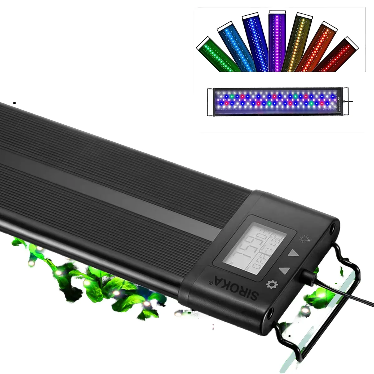 

New Arrival Aqua 18W to 68w Full Spectrum Led Aquarium Lamp for Saltwater Coral Reef Light