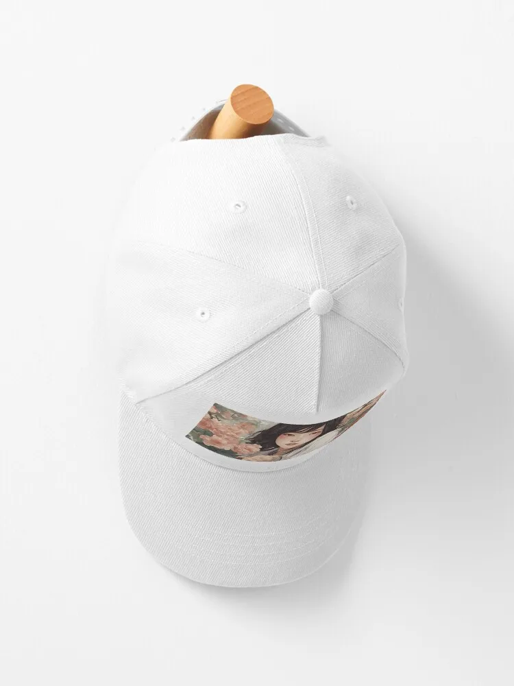 Oriental Girl In Daily Life (silvergoldvisionary) Cap For Unisex Adult Outdoor Casual Sun Baseball Caps New Fashion Hat