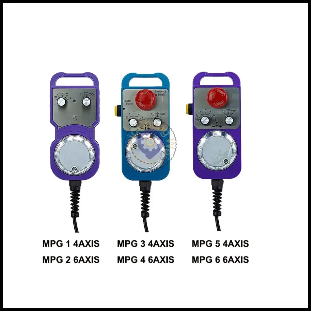 

Upgraded version of CNC electronic handwheel, 4/6 axis MPG mach3 controller FAGOR GSK MITSUBISHI FANUC 5V manual pulse