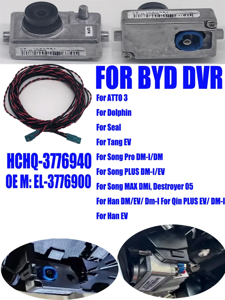 Voor BYD Dolfijn Seal Act 3 Atto 3 Yuan Song Tang Ev DVR Dash Cam ADAS Auto Voertuig gemonteerde recorder Camera Originele Accessoire