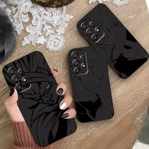 Comic Art D-Dragon Ball Goku For Samsung A53 A52 A33 A32 A51 A71 A21S A13 A73 A55 A22 A23 A35 A72 A54 A12 5G Black Funda