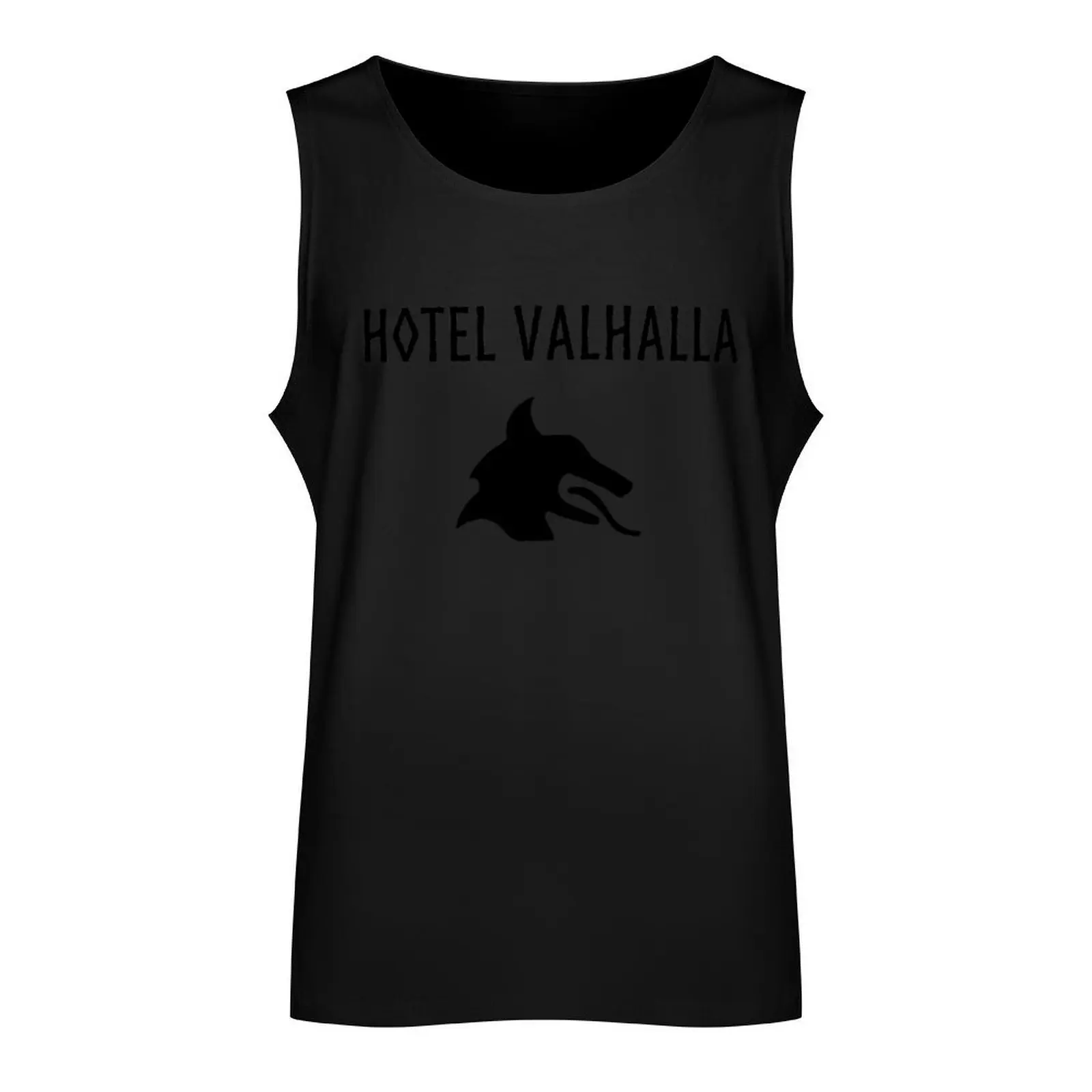 Hotel Valhalla Tank Top vest for men bodybuilding t shirt