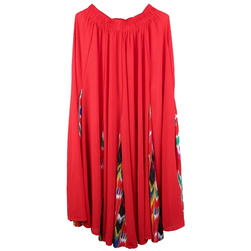 dance suit female practice performance performing arts and art examination basic training ethnic style swing skirt