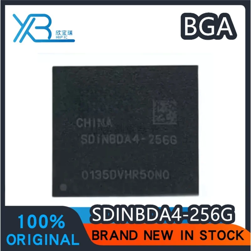 

(1/5 pieces) SDINBDA4-256G 256GB EMMC5.1 FBGA153 new original memory chip IC spot delivery fast