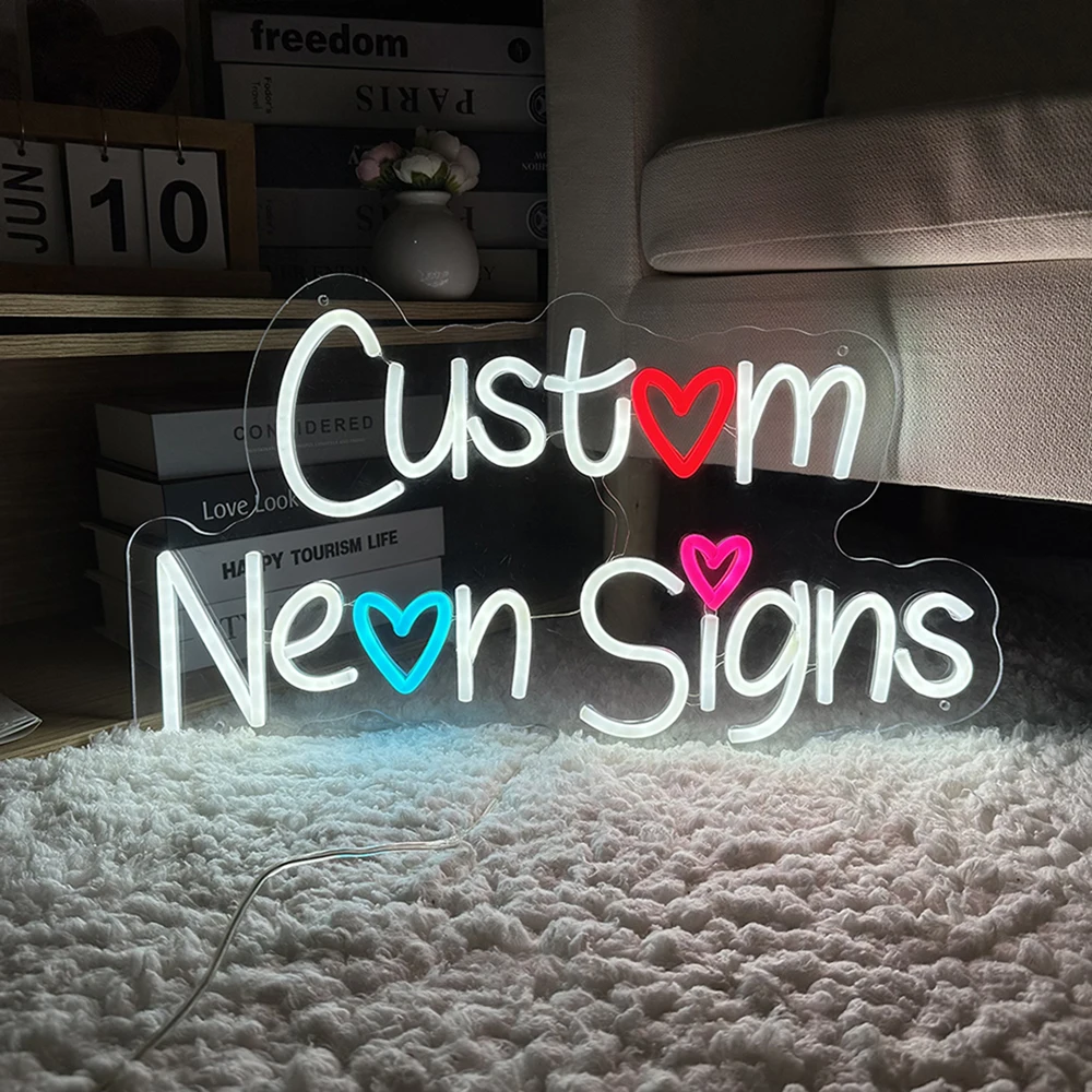 

Custom Neon Sign Personalized Led Name Light for Bedroom Decoration DIY Custom Gift Neon Signs for Wedding Birthday Wall Decor
