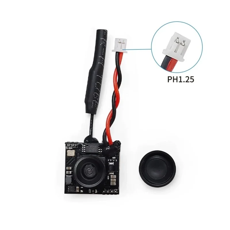 MooRF-Micro caméra F121 800TVL avec OSD 5.8G 200mW FOV170 CMOS AIO FPV, pour RC quadrirotor, pièces de importateur de course