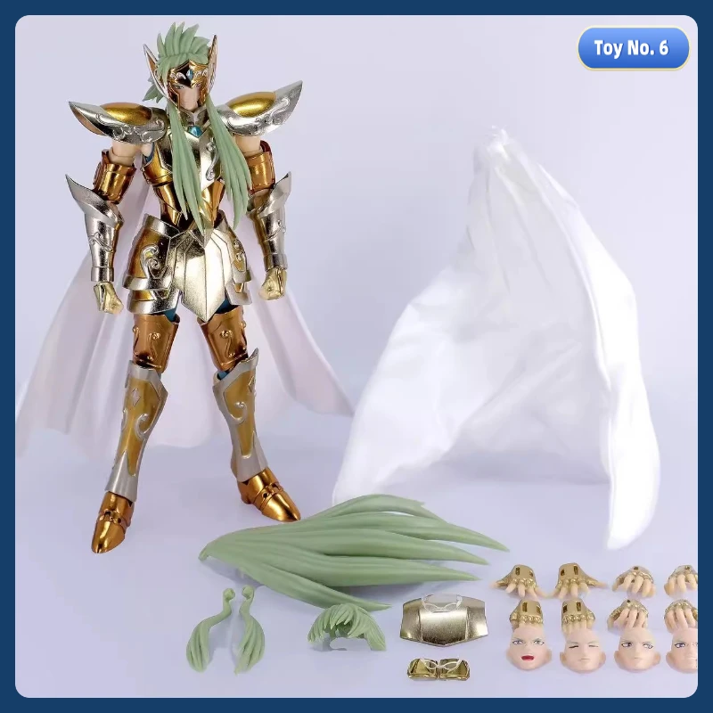 

In Stock ST LC Aquarius Ss Color Scheme Dizzier Ex Body Containing Metal Structure Golden Saint Figure Model Gift